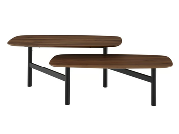 PANTOGRAPHE - Walnut coffee table by Ligne Roset - view 2